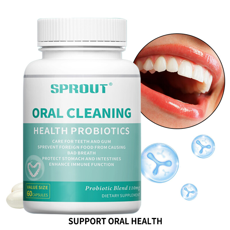 Oral Clean Health Probiotic Blend (3 Billion CFU)Capsules-Care For Teeth And Gum