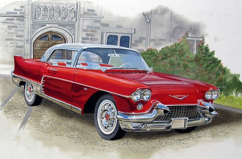 1957 Cadillac Eldorado Brougham 1/25 Scale Model Kit [New Toy]