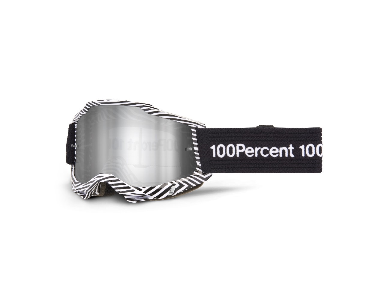 100% Goggles Accuri 2  Samba Mirror Silver Lens 5642-2106-00
