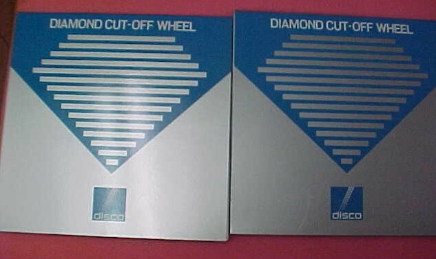 DISCO DIAMOND BLADE, ZAT-971 SD40, 214 X 1.45, LOT OF 2, NOS