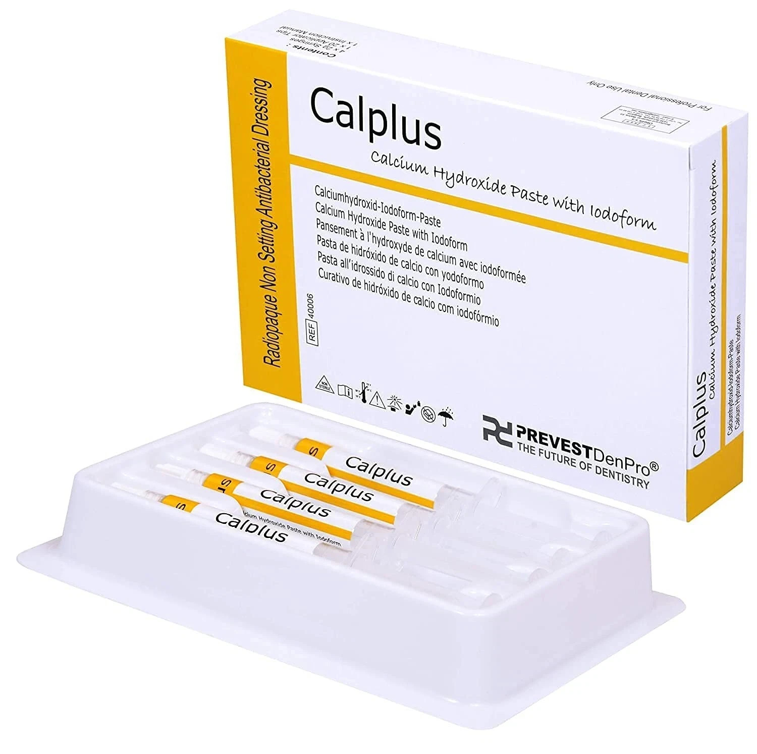 Prevest DenPro Calcium Hydroxide Paste Iodoform Calplus Economy Pack Fast Ship