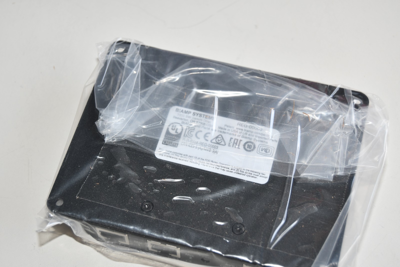^ Biamp TTM-X Black Microphone #X7347