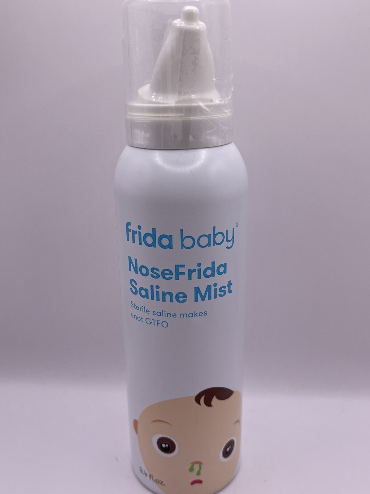 NoseFrida Saline Mist by  Saline Nasal Spray to Soften Nasal Onz 3.4