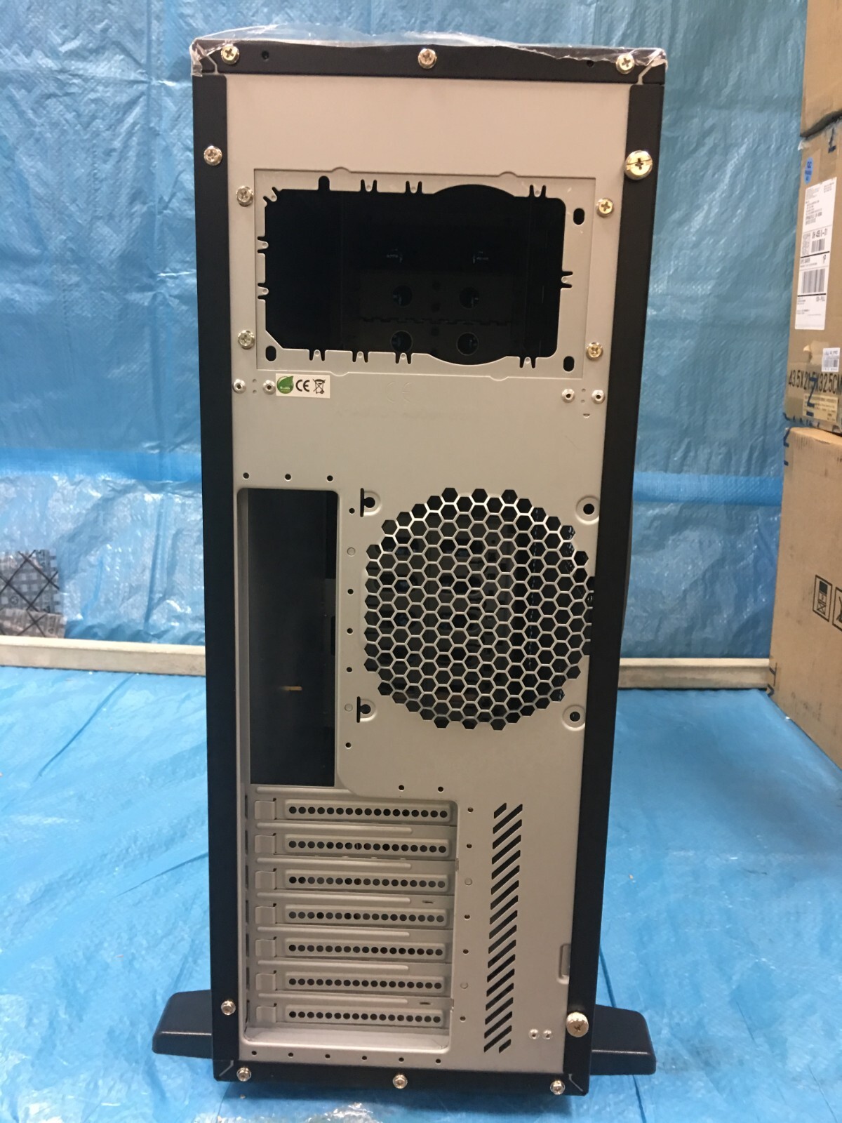 Systemax Chieftec Full Tower Computer Case CX-01B-B-B-U