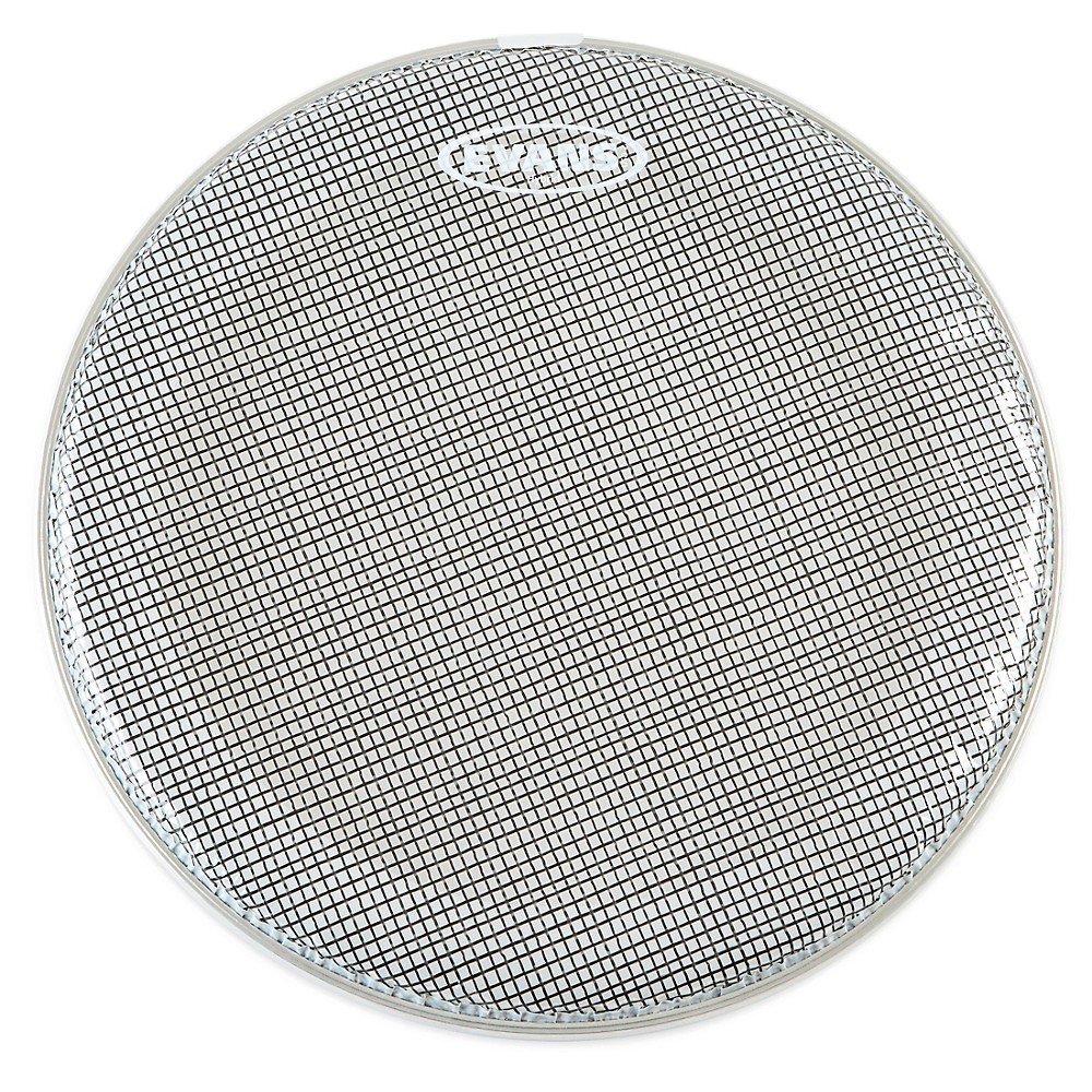 Evans Hybrid Marching Snare Side Head Clear 14