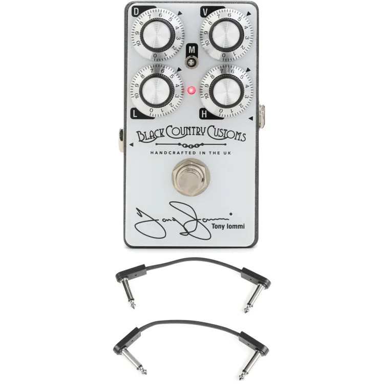 Laney Black Country Customs TI-Boost Tony Lommi Signature Boost Pedal with EBS