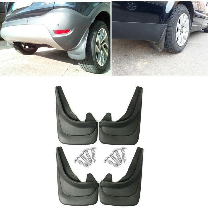4x Mud Flaps Front+Rear Left+Right Saab 9-5 YS3G 2010-2012 Saloon