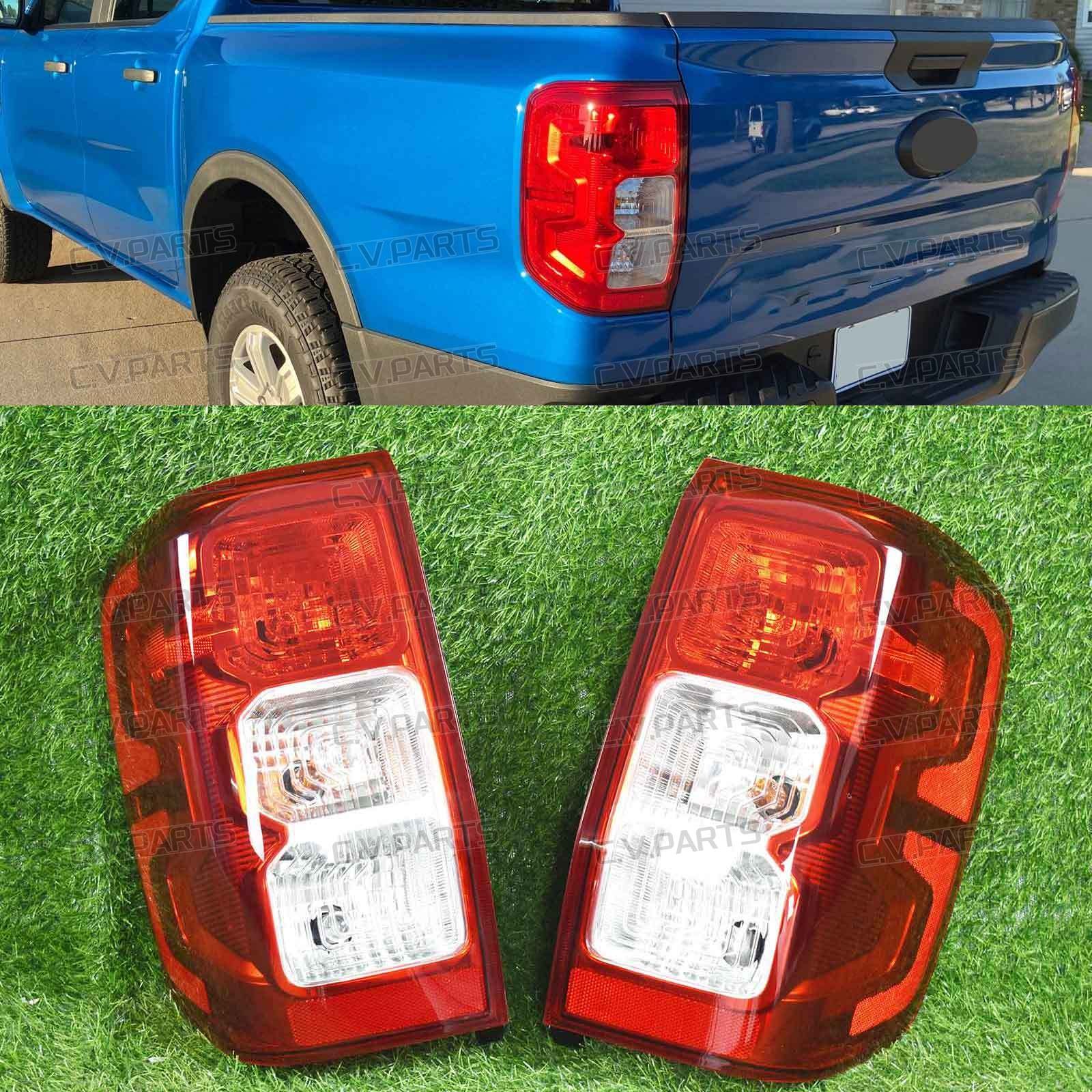 For 2023 2024 25 Ford Ranger XL Halogen Tail Light Lamp Assembly W/O Blind Spot