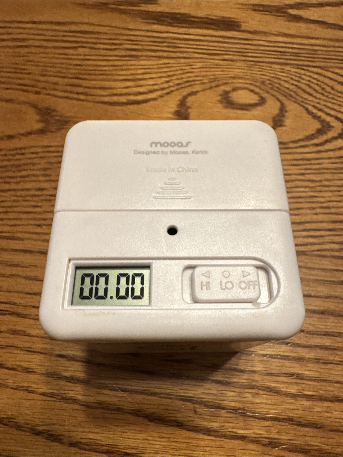 mooas Cube Timer (White), Timers Cube Flip Block Timers Productivity Gravity ...