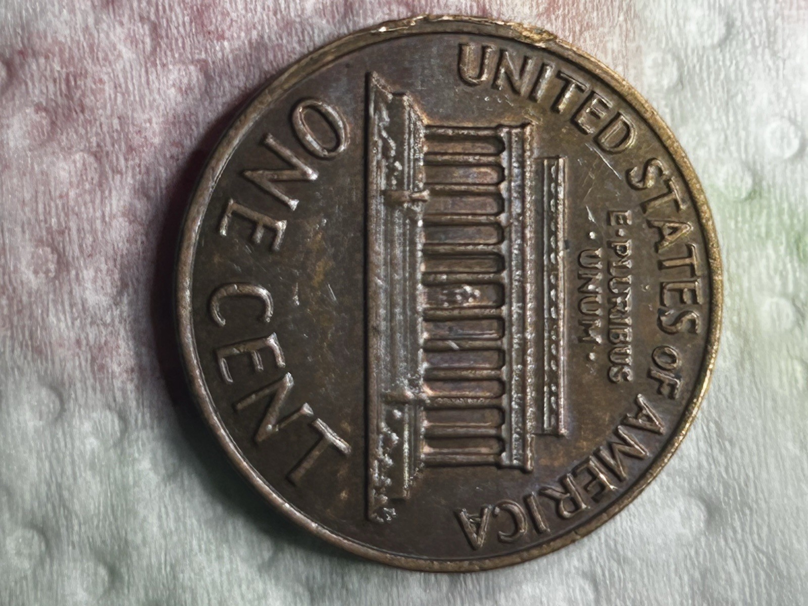 1972 Double Die Obverse and Reverse/Slight Toning Lincoln Cent