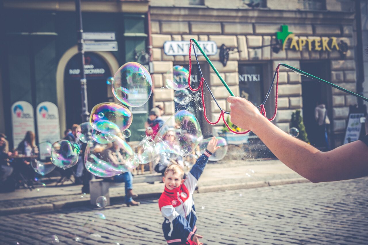 Bubble Sticks 3 Models for Children & Bubble Solution Magic Powder 5 Liters