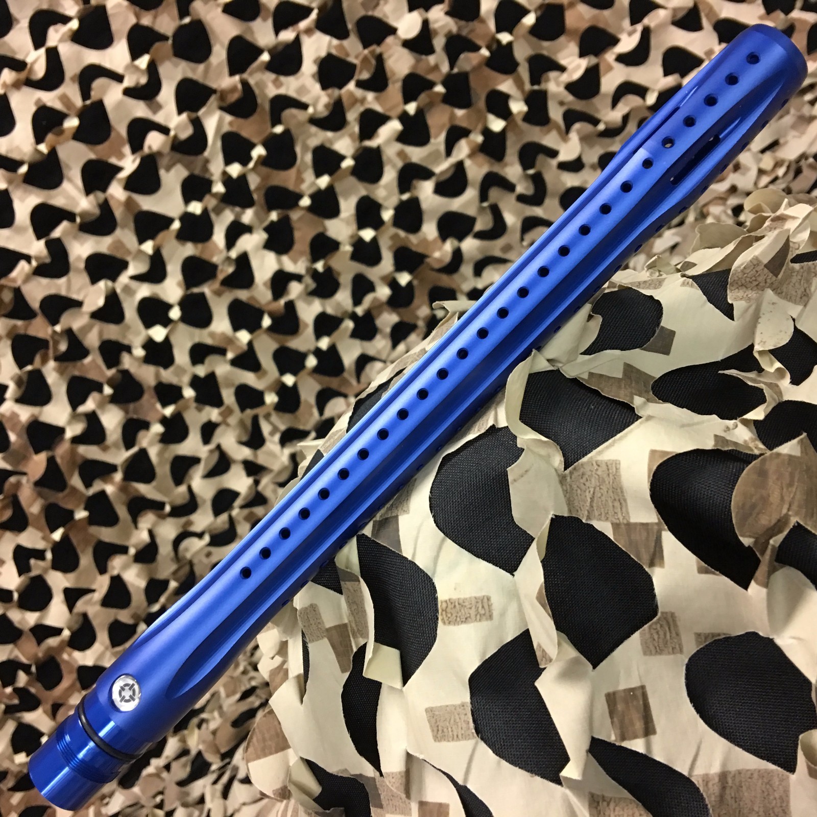 New GoG Paintball Smart Parts Freak Barrel Front - 16 Inch - Dust Blue