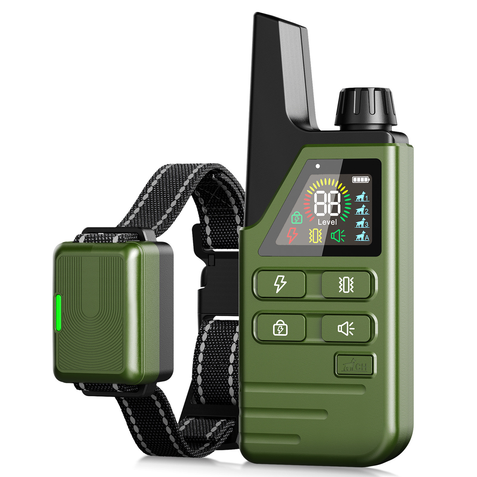 Dog Shock Collar - 4200FT Dog Training Collar with Remote Waterproof Trainer USA