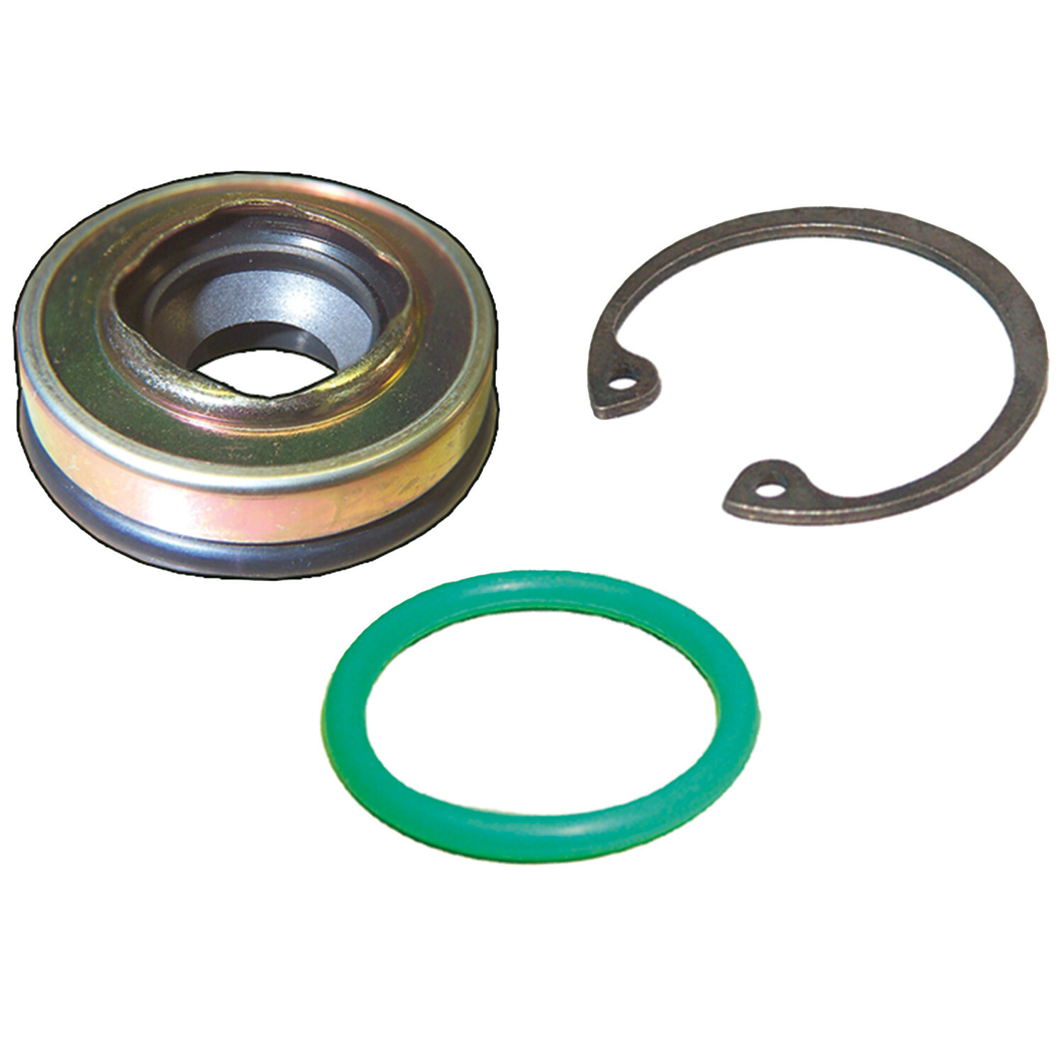 A/C Compressor Shaft Seal Kit w/Metal Cover- GM/Harrison V7 & Matsushita - NEW