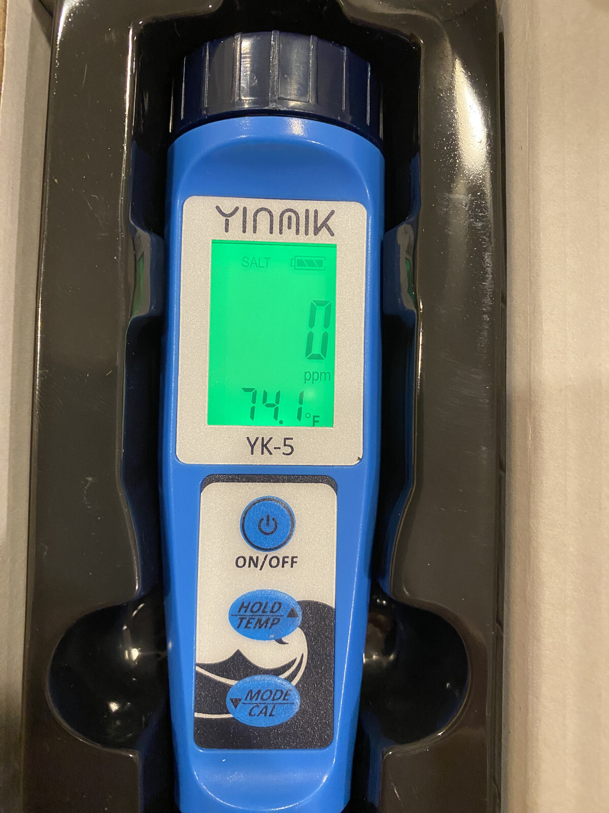 Yinmik multfunction 5 in 1 pH Salinity EC TDS Temperature Meter YK-5 Pool Spa Aq