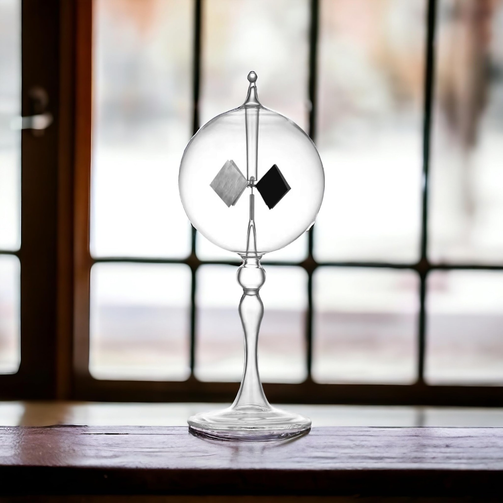 Large Transparent Solar Power Crookes Radiometer Sun Light Large,