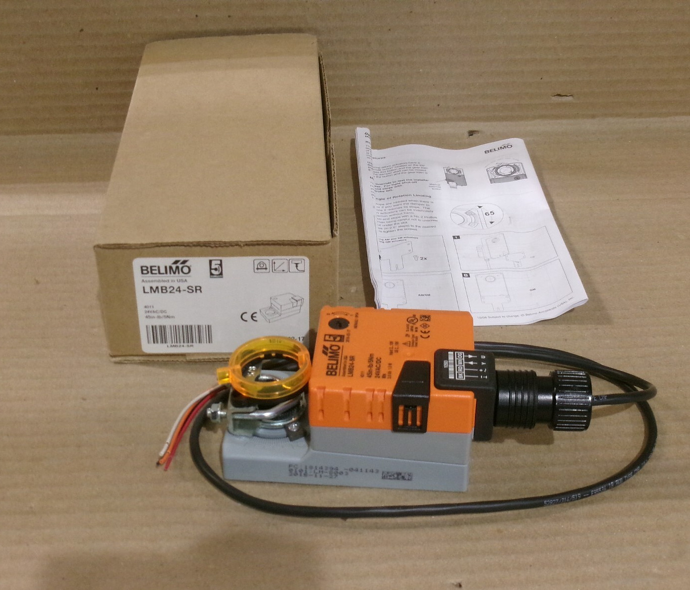 New Belimo LMB24-SR Damper Actuator AK