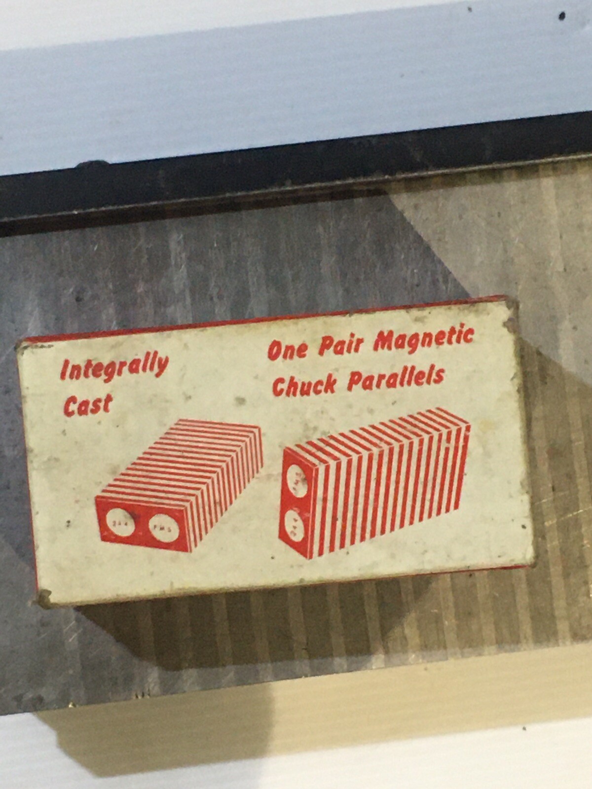 Suburban Tool MCB-510  10"x 5" Rectangular Permanent Magnetic Chuck W/ Extra set