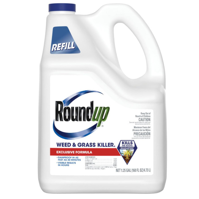 Roundup Concentrate Weed Killer - Trees, Driveways, Walkways 1.25 Gallons