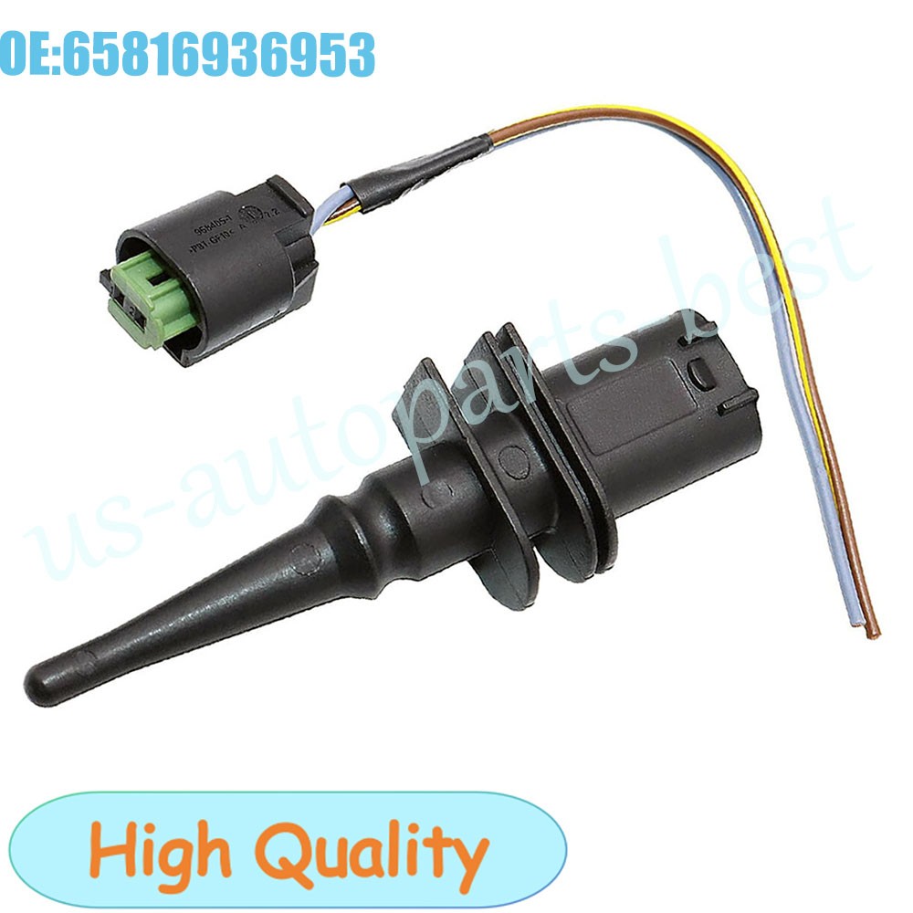 Ambient Outside Air Temperature Sensor & Pigtail for BMW 3 5 7 Series X1 X3 X5