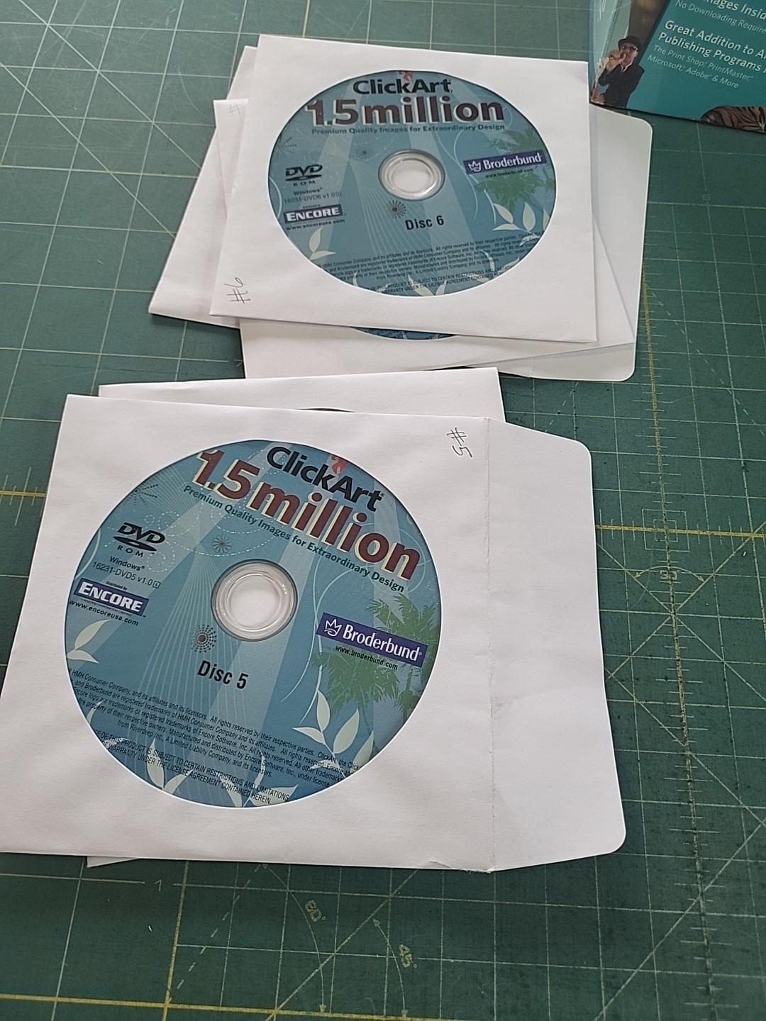 Clickart 1.5 million Contains all 8 Discs