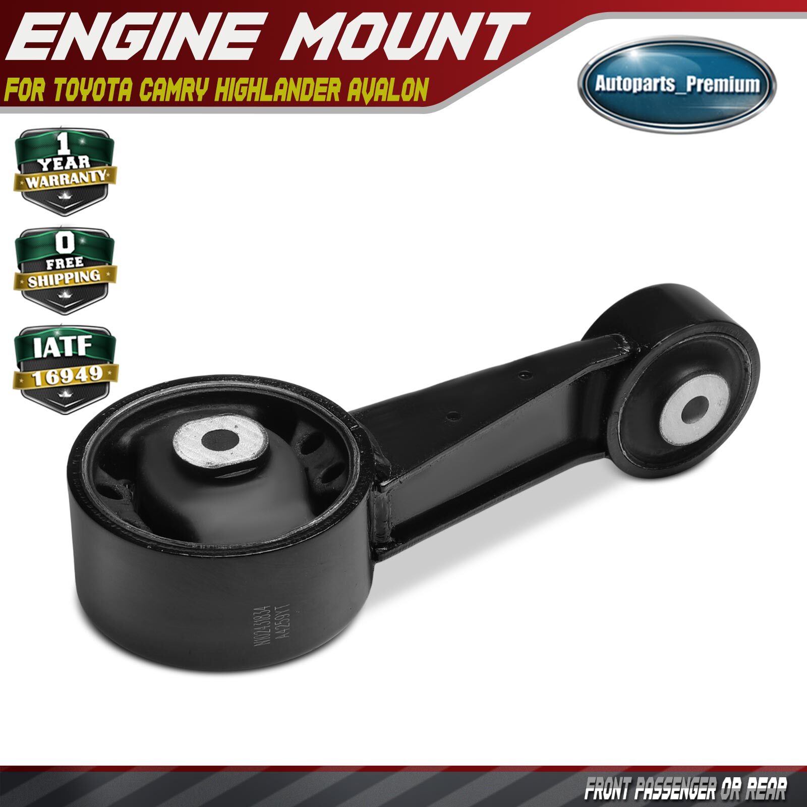 Front Right or Rear Engine Torque Strut Mount for Toyota Camry Highlander Avalon