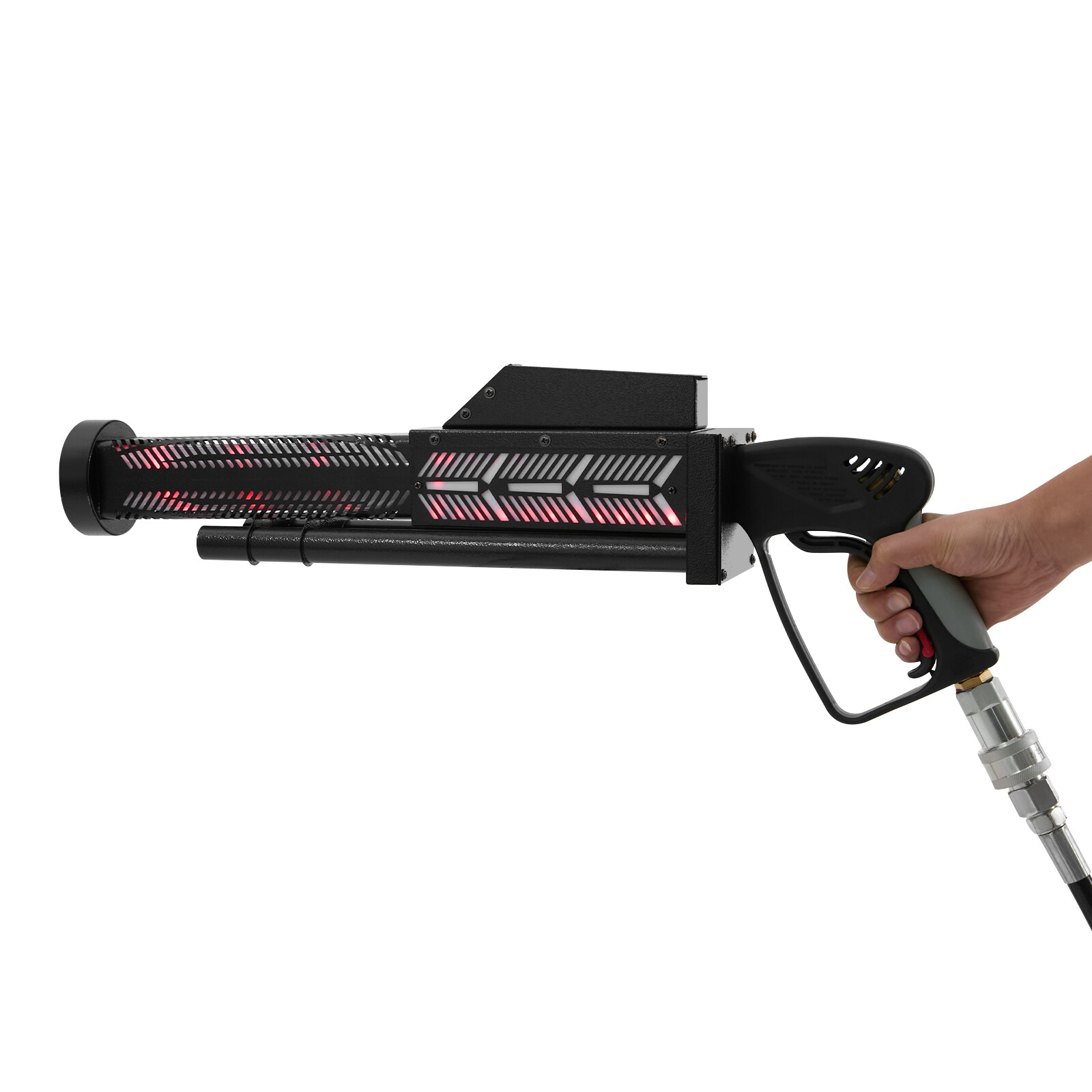 LED C02 Jet Confetti Machine Cannon CO2 Shotting Gun Fogger DJ Cryo+Gas hose