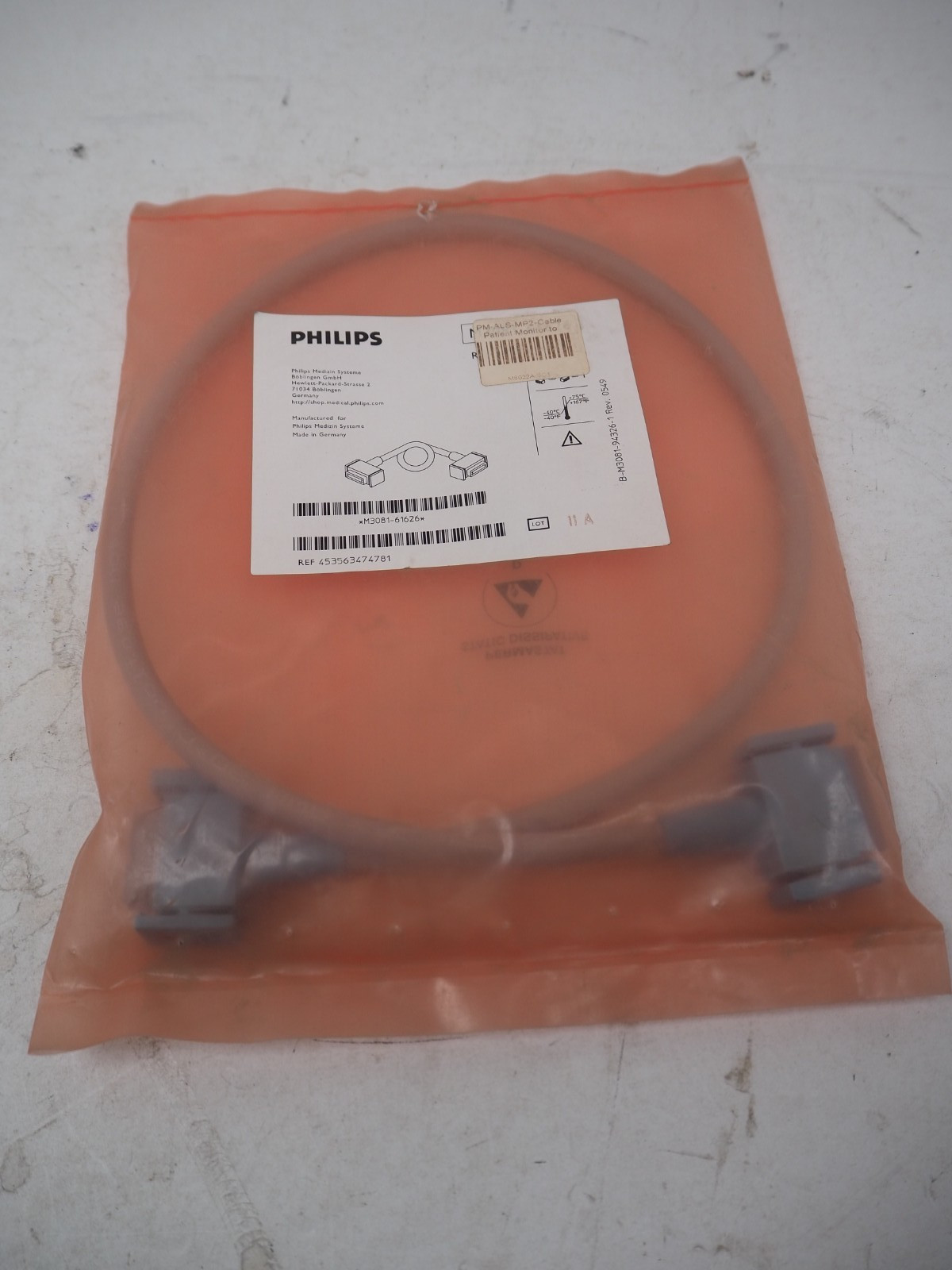 Philips M3081 MSL Link INTELLIVUE Monitor Cable OEM NEW UNOPENED Free Shipping