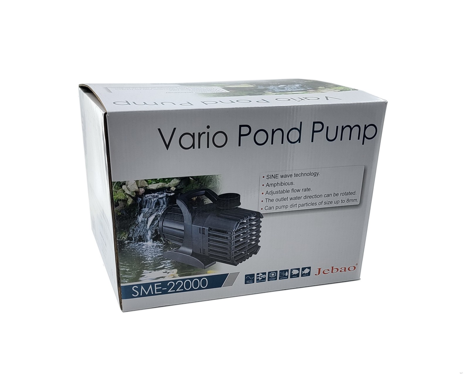 2020 New Jebao SME-22000 5811gph Adjustable Pond Water Pump with Controller