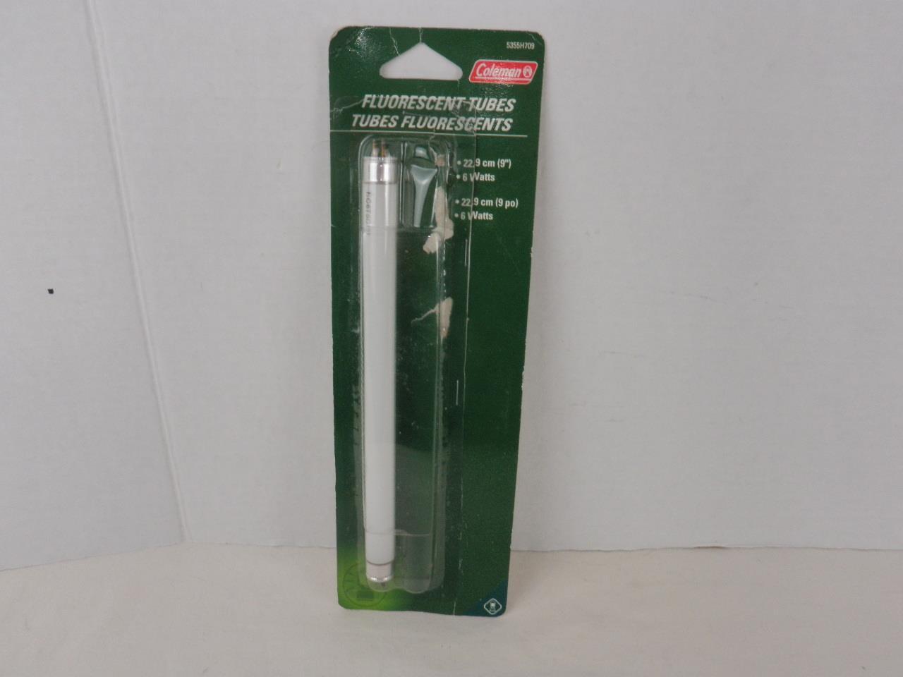 Coleman 5355H709 Single Fluorecent Tube Light 6W 9" Coleman Lanterns 5355 5390