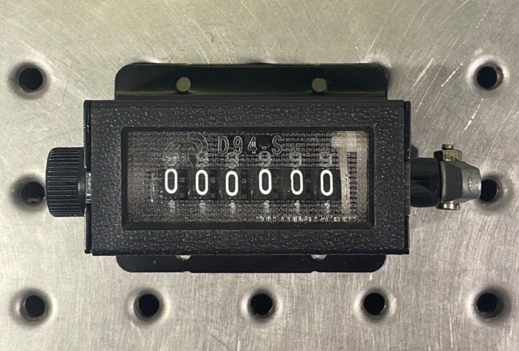 6 Digit Mechanical Punch Rotation Counter Bale Counter Resettable D94-S Zhejiang