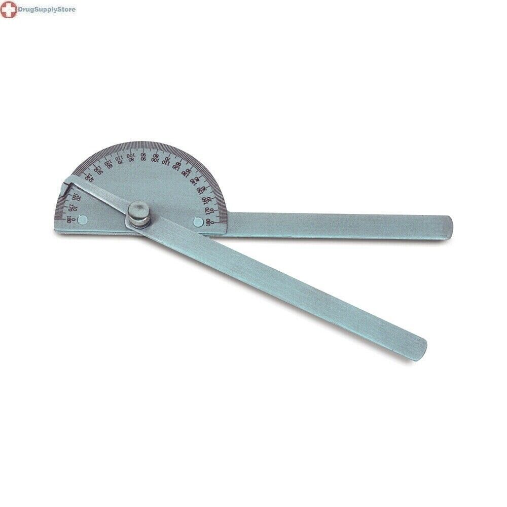MM Baseline 8" 180 Degree Goniometer, Stainless Steel