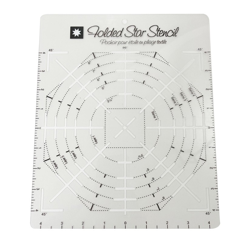 Sewing Guide Quilting Templates Clear Sewing Measuring Tool for Sewing Quilting