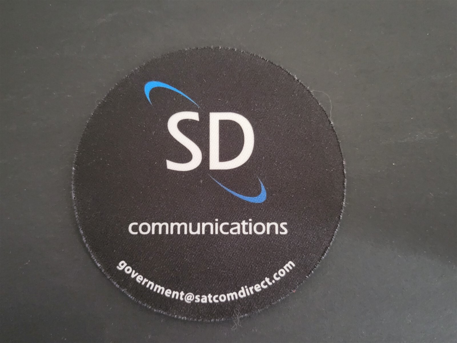 SD Communications 3.5" Diameter Mouse Pad Military