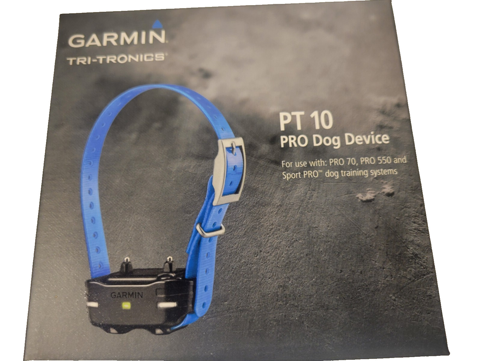 Garmin PT10 Additional Dog Device Blue Collar Strap - Sport PRO, PRO 70, PRO 550