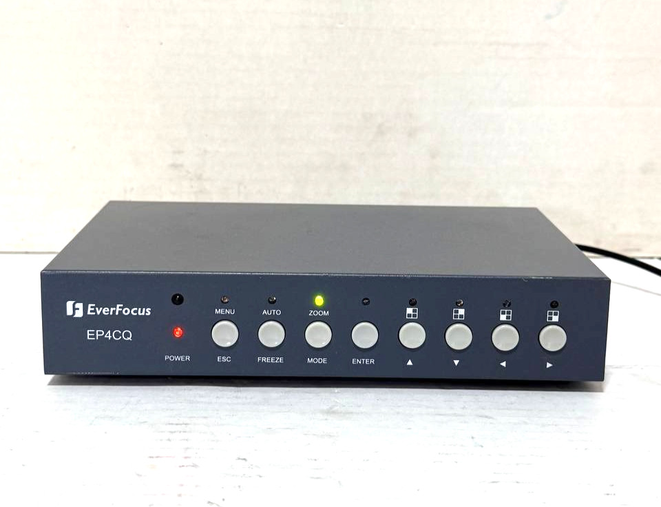 EVERFOCUS EP4CQ EP4CQ-VGA 4 Channel Quad Processor