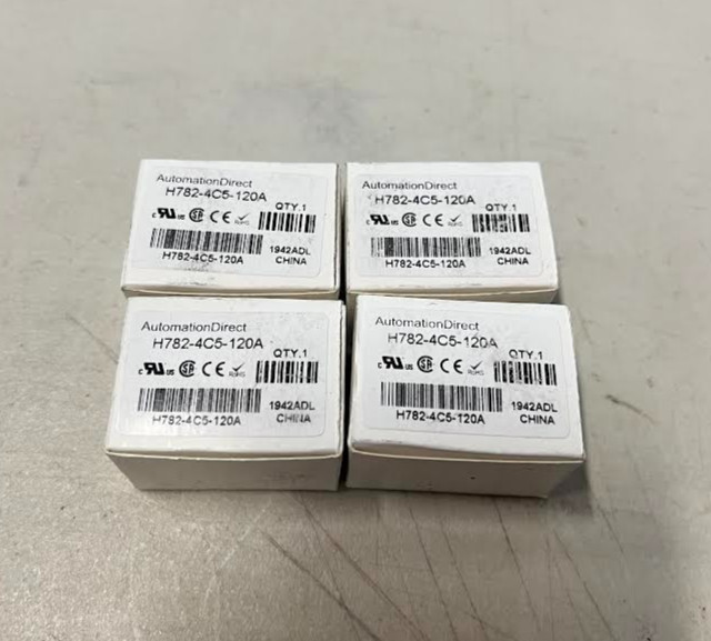 Lot of 4 Automation Direct H782-4C5-120A / H7824C5120A New NIB
