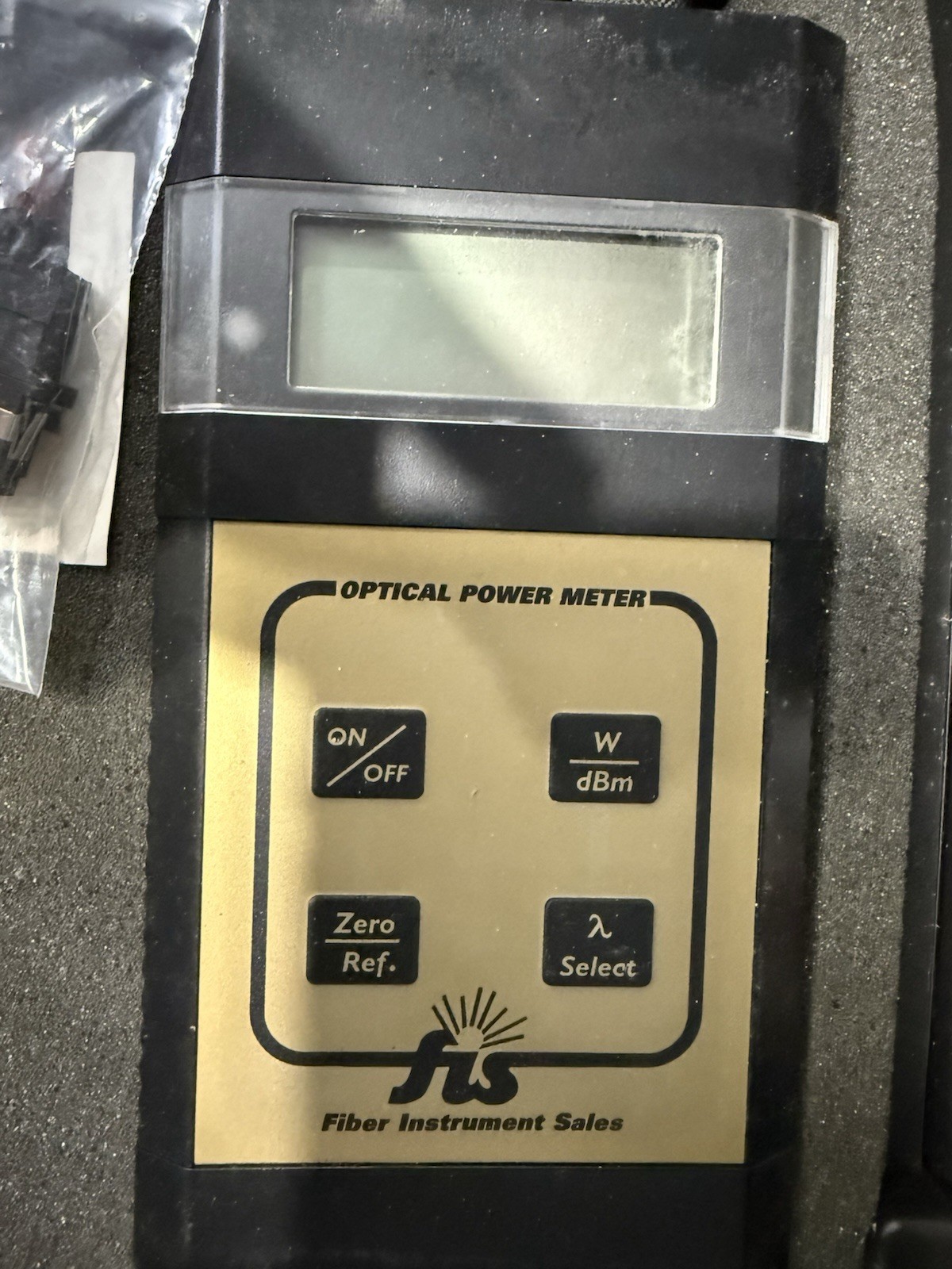 FIS Fiber Optic Test Kit - Light Source & Optical Power Meter With Case