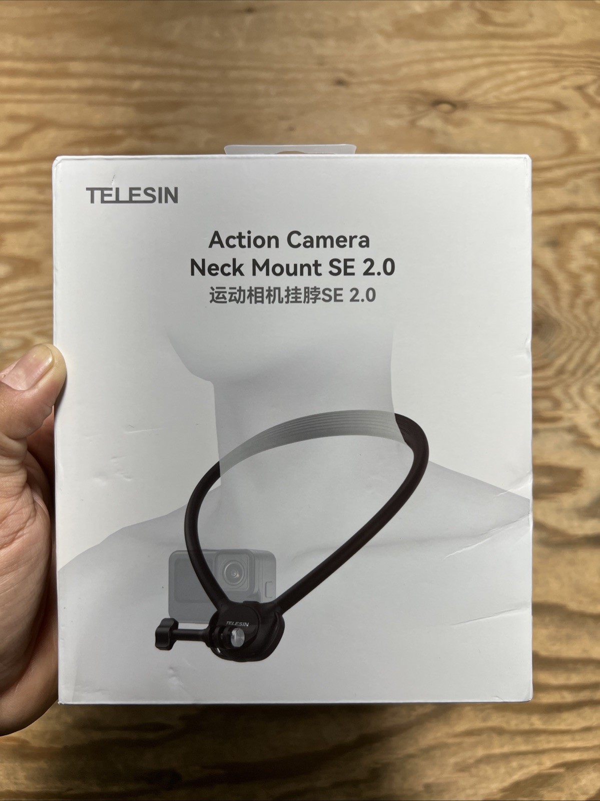 TELESIN Action Camera Neck Mount SE 2.0 Model S2-HNB-09