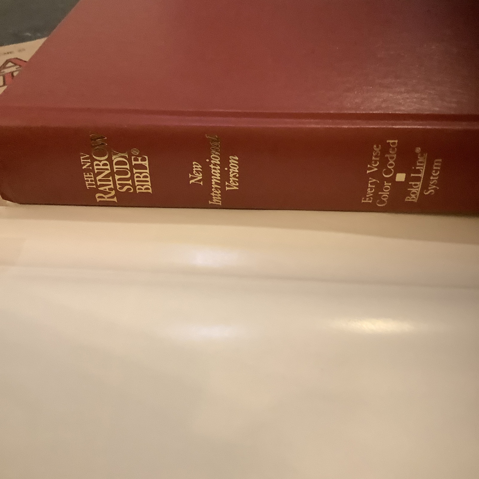 The Niv Rainbow Study Bible Color-Coded Bold Line System ￼
