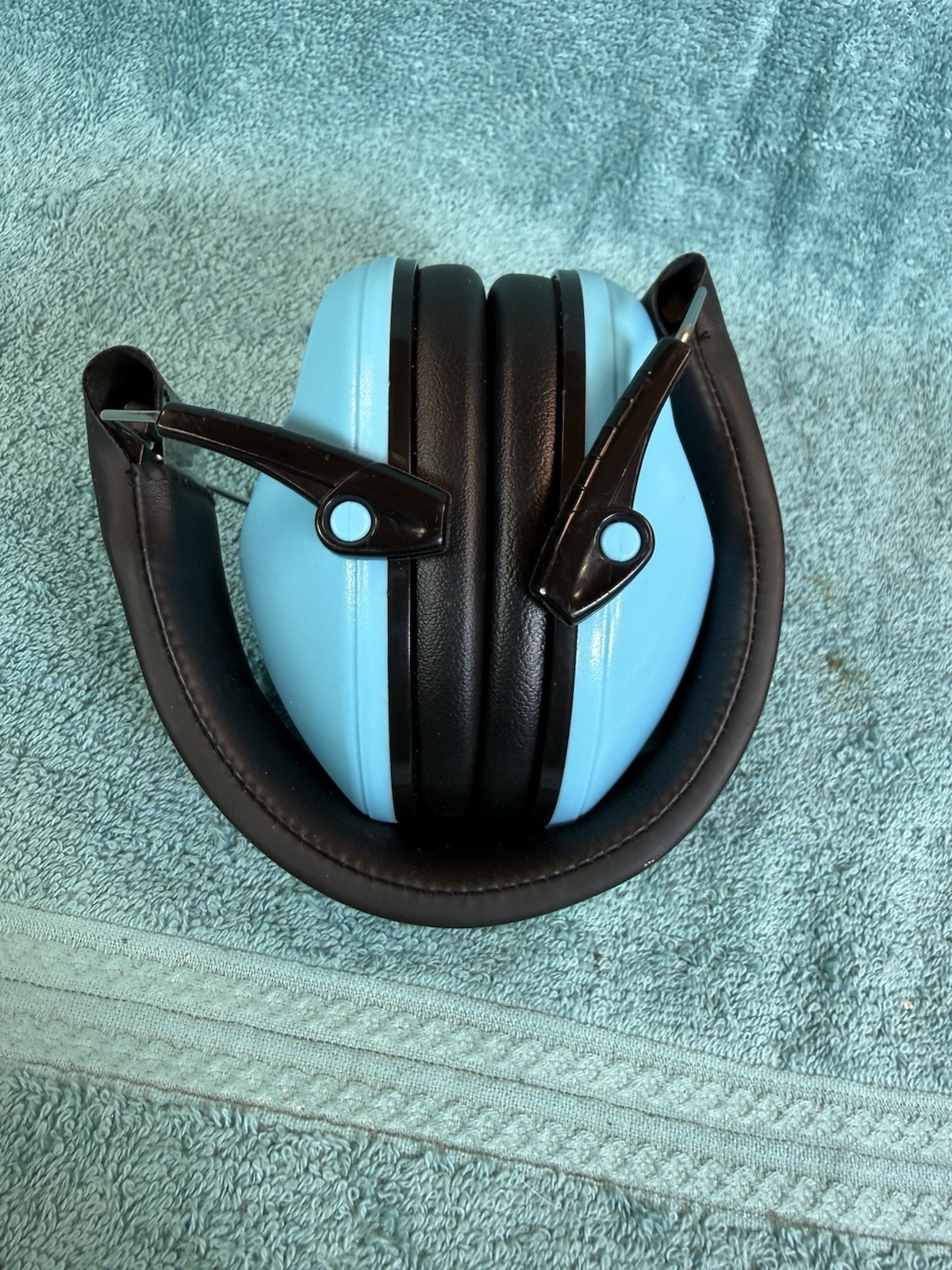 MPOW HM068A Kids Safety Earmuffs Noise Reduction Ear Muffs Blue New No Box