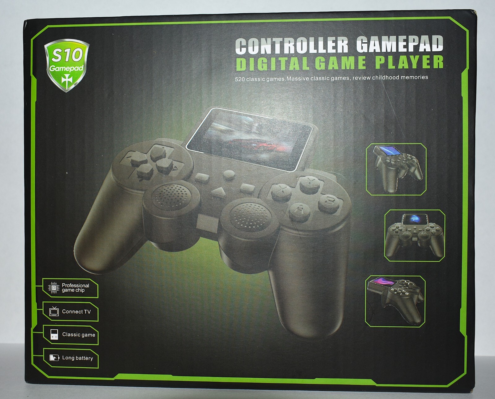 Controller Gamepad Digital Game Controller, Game Player with 520 Classic Games