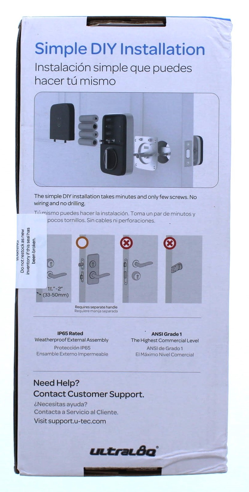 Smart Deadbolt U-Bolt Pro