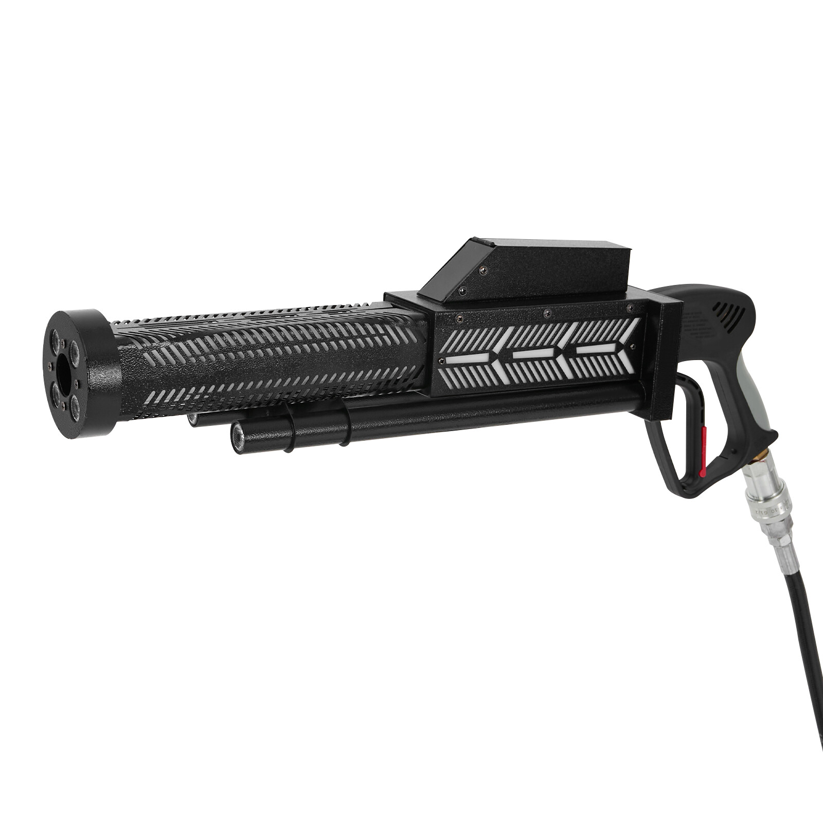 LED C02 Jet Confetti Machine Cannon CO2 Shotting Gun Fogger DJ Cryo+Gas hose