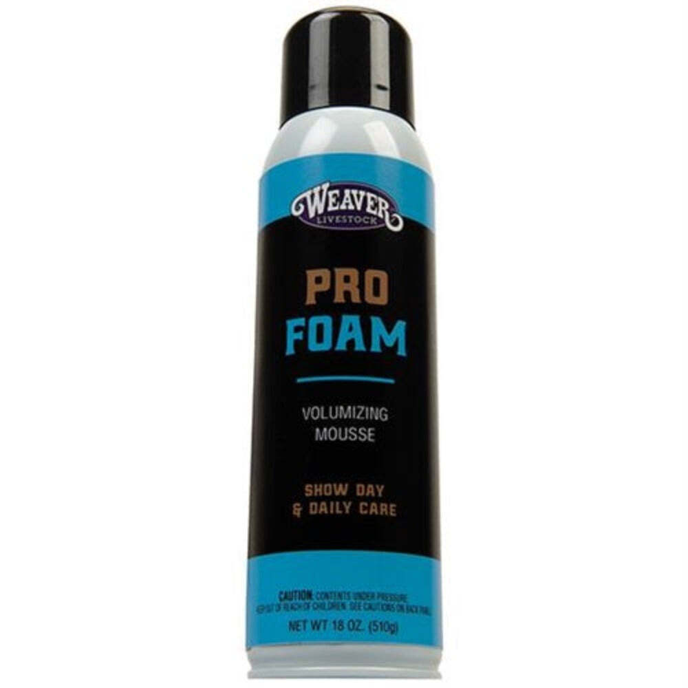 New! Weaver Livestock PRO FOAM 18 oz. For cattle sheep goat hair For fair show