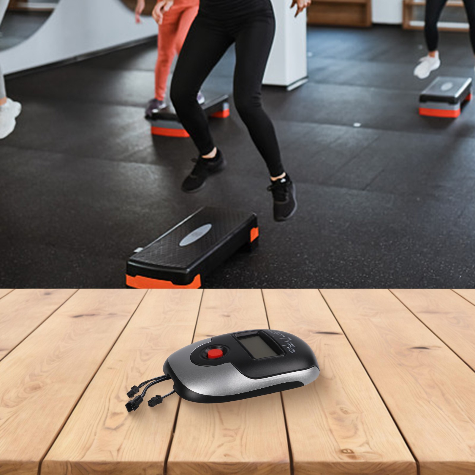 Digital Speedmeter for Stationary Bikes Featuring LED Display and Easy Use