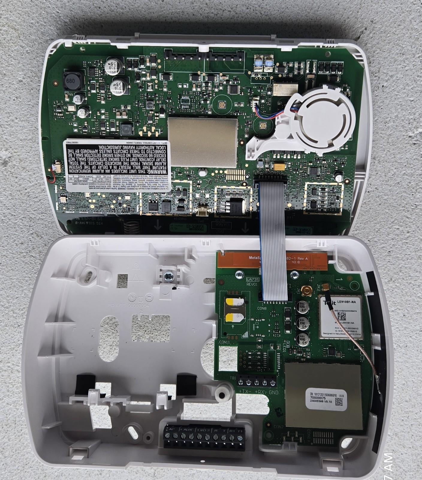 DSC Impassa Model SCW457LEADT, Alarm System Control Panel, New Open Box.