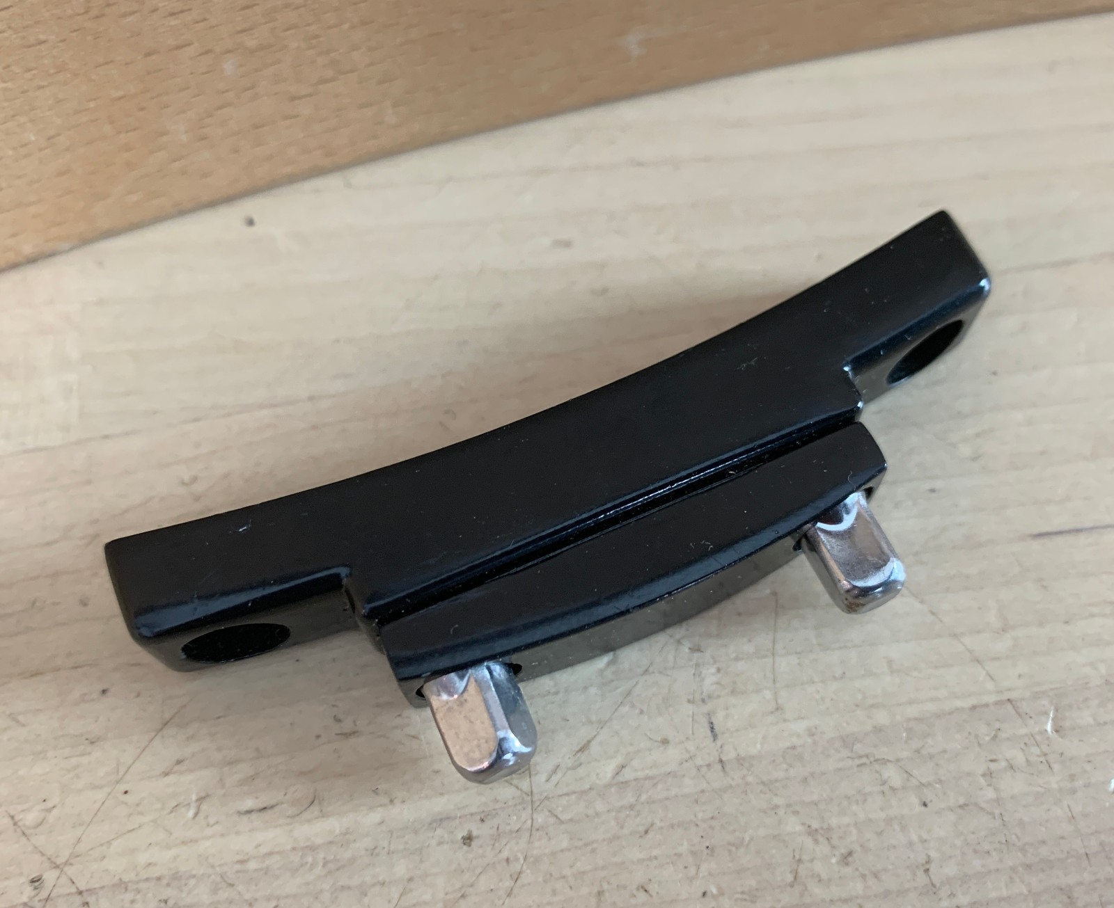 Drum Factory Direct DFD BE-2 Snare BUTT PLATE Part Wire Tie Block Clamp Black