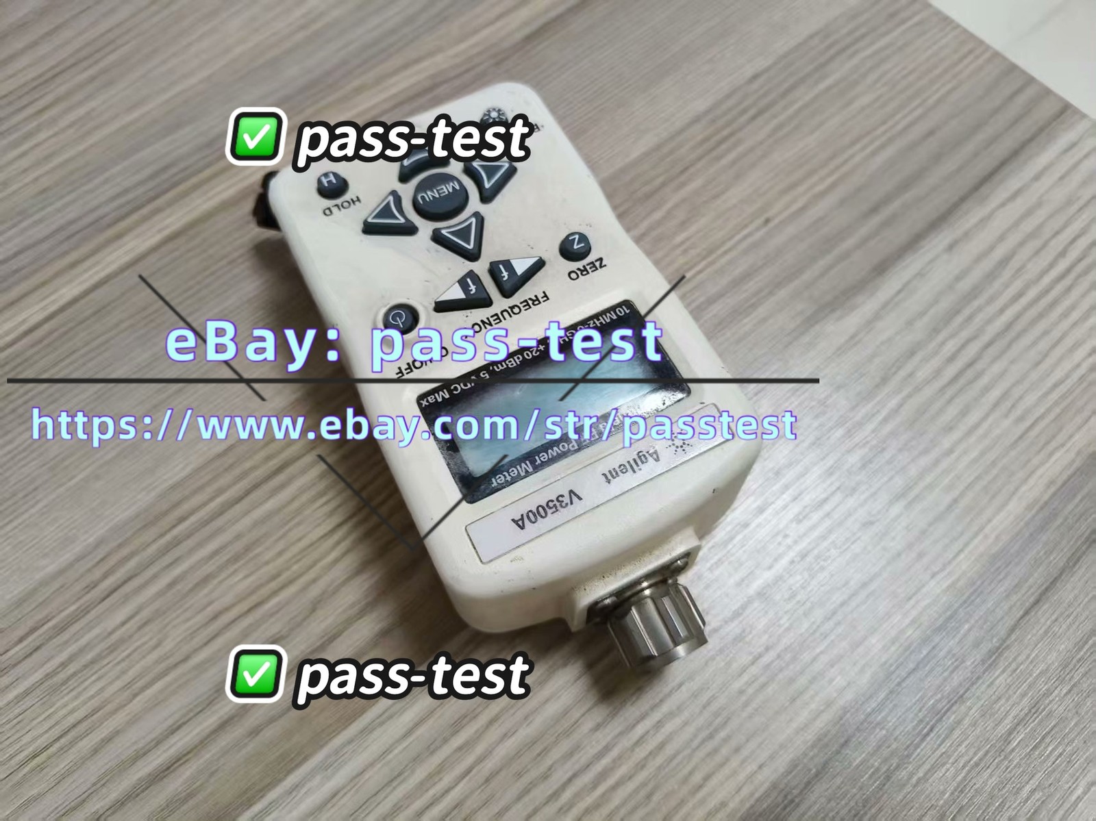 1PC KEYSIGHT Agilent V3500A 10MHZ-6GHZHANDHELD RF POWER METER