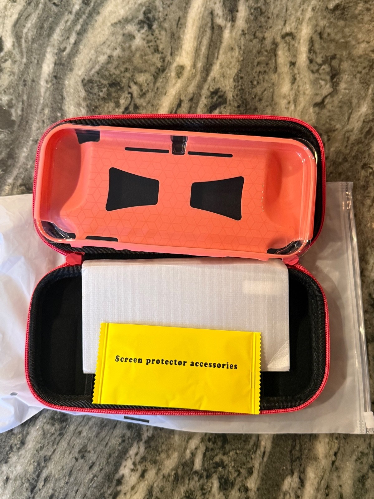Carrying Case for Nintendo Switch Lite - with 1 Screen Protector